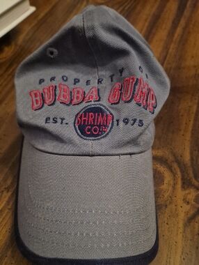 Shrimps Gray Cap with Red and Navy Embroidery